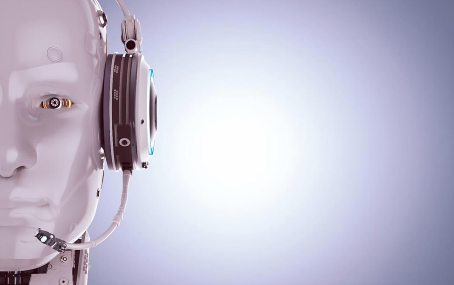 Modern office environment with financial technology and automated systems